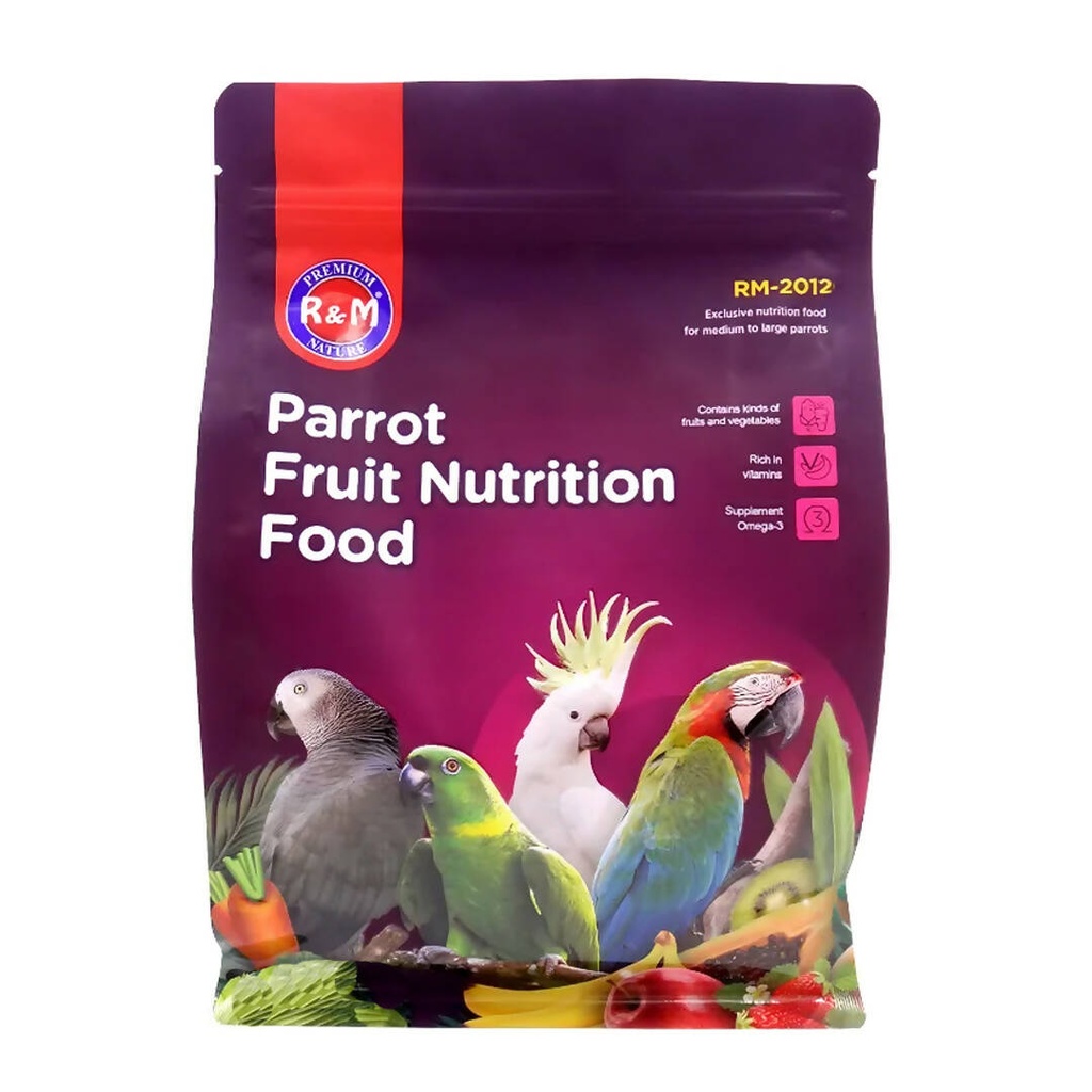 R&M Natural Flavor Parrot Food 1 kg