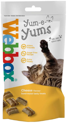 Webbox Yum-E-Yums Cheese Flavour - 40g