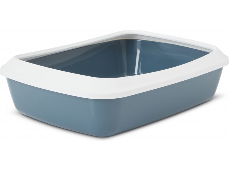 Savic Iriz Litter Tray with Rim 50x37x14CM