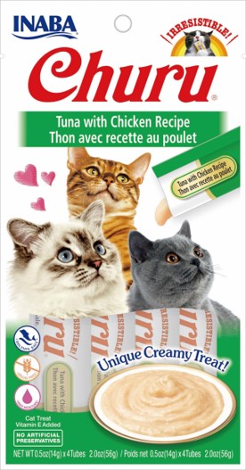 Inaba Churu Tuna with Chicken, 56g