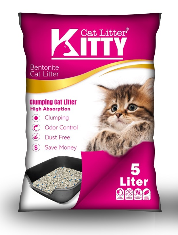 Kitty Litter Rose Scent 5L