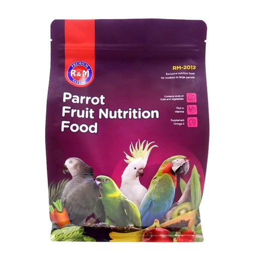 R&M Natural Flavor Parrot Food 1 kg
