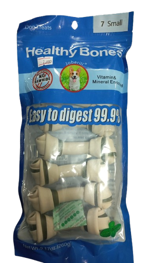 Healthy Dog Bone Blue Color 7 Pieces