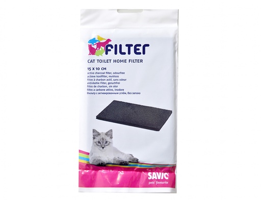 Savic Active Charcoal Filter for Cat Toilet 10x15 cm