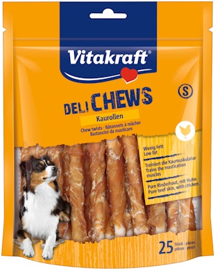 Vitakraft DeliChews Chicken Rolls Small 25pcs 300g