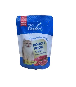Gibo Cat Food with Chicken and Tuna - 85 Grams