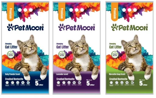 Gs Petmoon litter Baby Bwoder Scent 5L