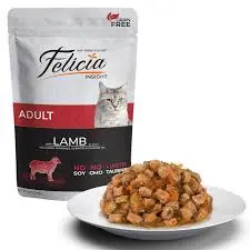 Felicia Grain-Free Lamb Wet Food for Adult Cats – 85g